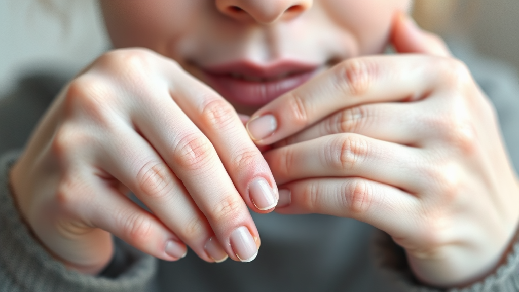 피로의 원인, 철분 부족 신호 (watercolor 스타일)