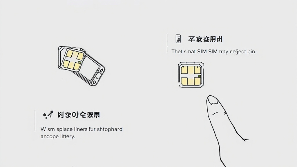 KT 유심 셀프 교체 A to Z (illustration 스타일)