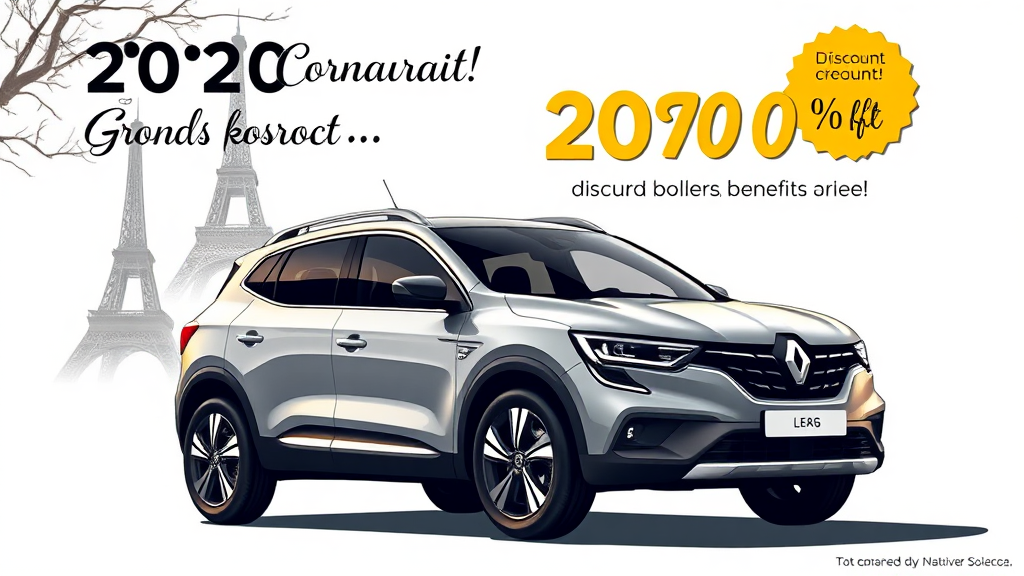 그랑 콜레오스 1월 혜택 (illustration 스타일)