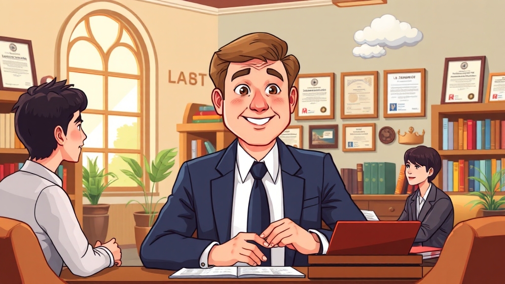 대출상담사, 이런 능력이 필요해요! (cartoon 스타일)