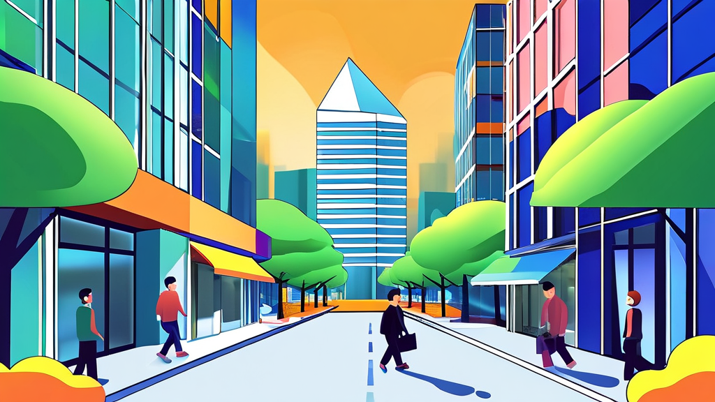 부동산 PF 부실, 18.5조원 구조조정의 현황과 의미 (illustration 스타일)