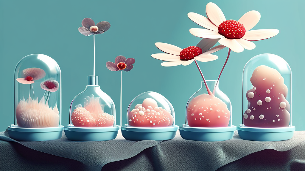 비립종과 혼동하기 쉬운 피부 병변 구별법 (illustration 스타일)