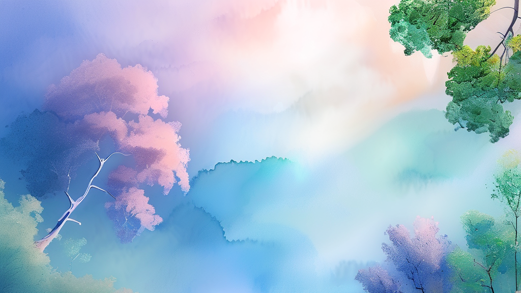 주 4.5일제 도입, 기업의 요구와 근로자의 현실 (watercolor 스타일)