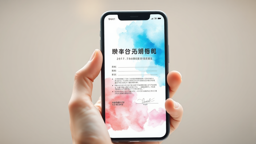 모바일 앱 발급 가이드