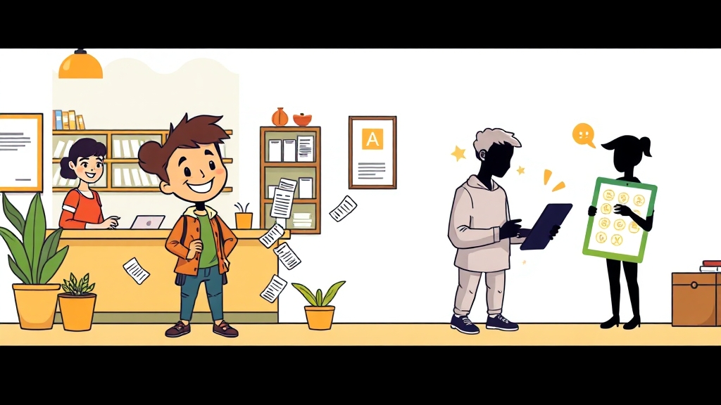 에너지바우처 신청 방법 (cartoon 스타일)