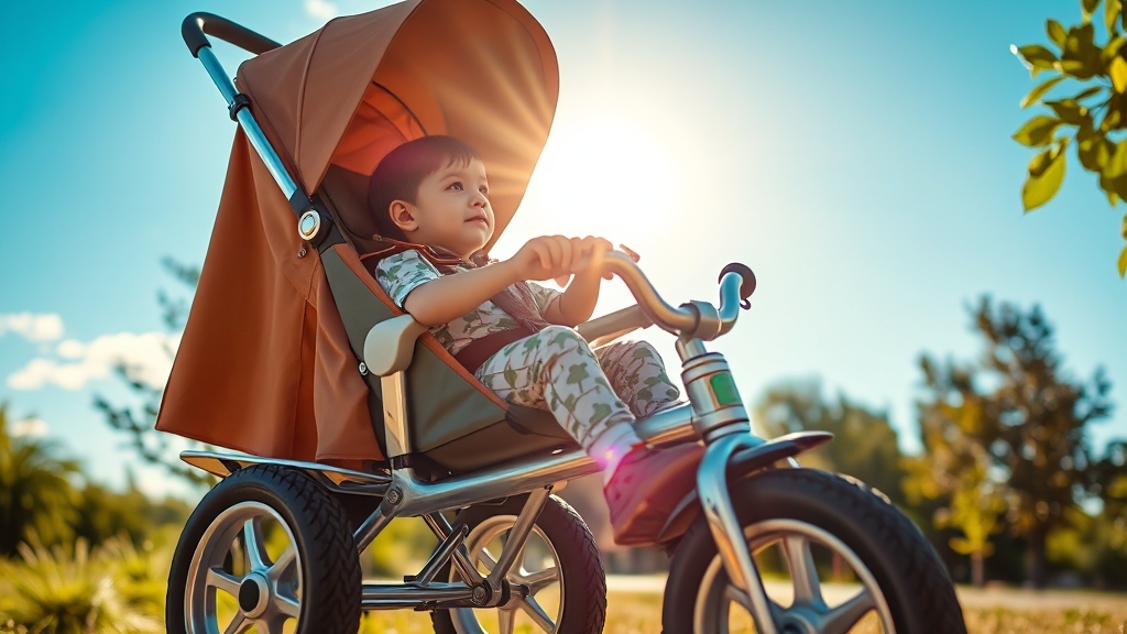 트라이크 유모차, 실제 사용 후기 (realistic 스타일)