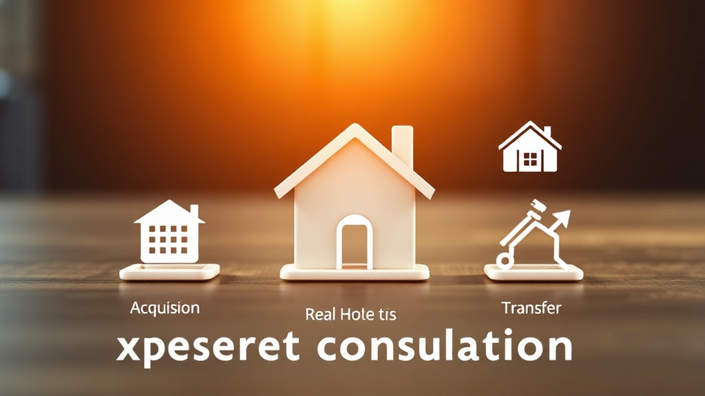 2026년 부동산 세금 총정리: 취득부터 양도까지 절세 전략 3 부동산 세금, 네 가지 핵심 분류 (realistic 스타일)