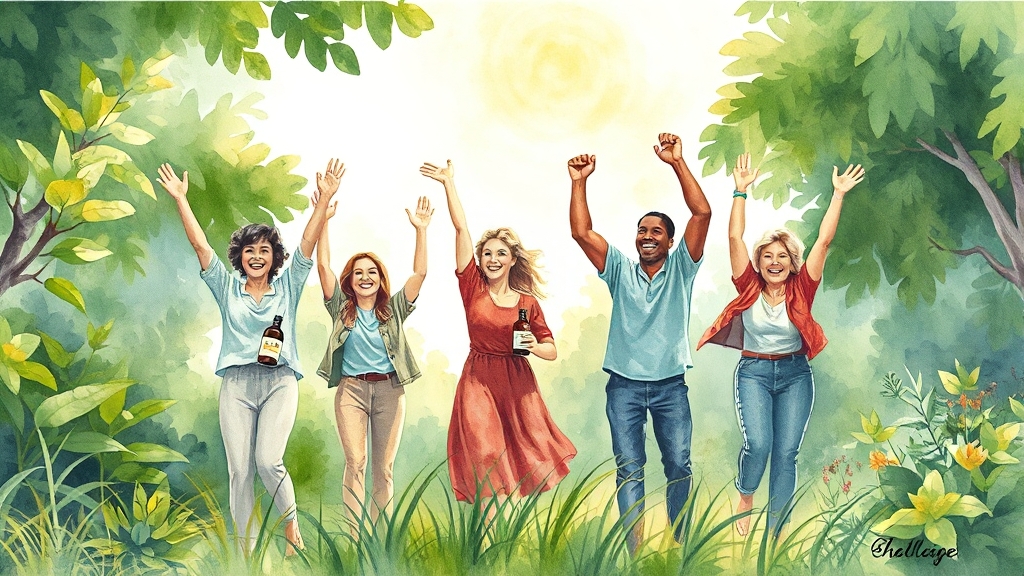 장기적인 관리가 중요해요! (watercolor 스타일)