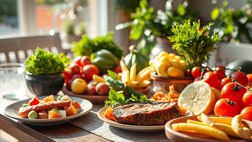 식단 관리 & 영양 섭취 (realistic 스타일)