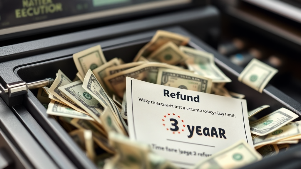 환급금 관련 유의사항 및 FAQ (realistic 스타일)