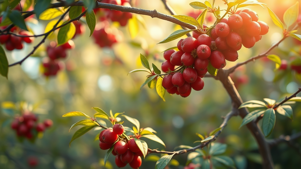 마가목, 어떤 나무일까요? (realistic 스타일)