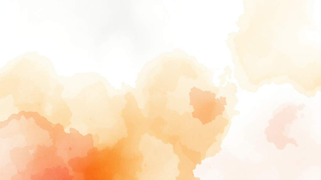 AI 경리나라: 자동화로 더욱 쉽고 정확한 세금 신고 (watercolor 스타일)