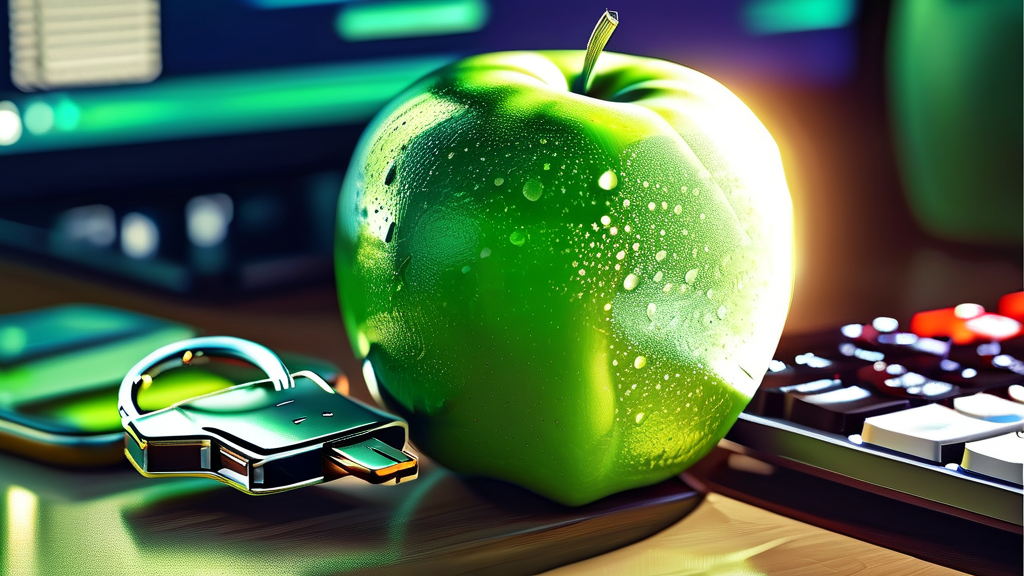 애플 아이디 비밀번호, 왜 잊어버릴까? (realistic 스타일)