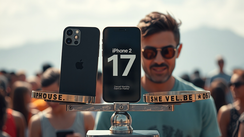 아이폰17 자급제폰 vs 통신사폰: 선택 가이드 (realistic 스타일)