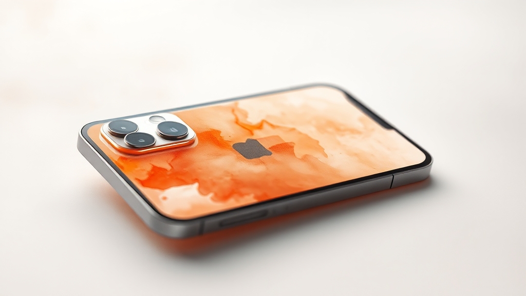 아이폰17 프로 및 프로 맥스: 차별점 및 스펙 (watercolor 스타일)