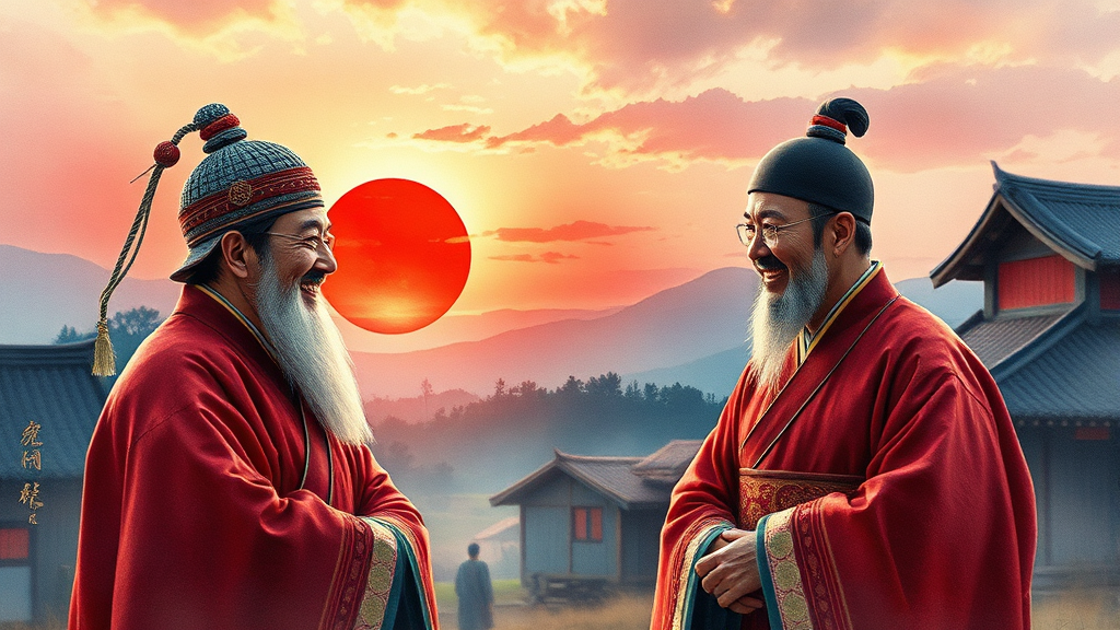 역사적 배경과 영화적 상상력 (realistic 스타일)