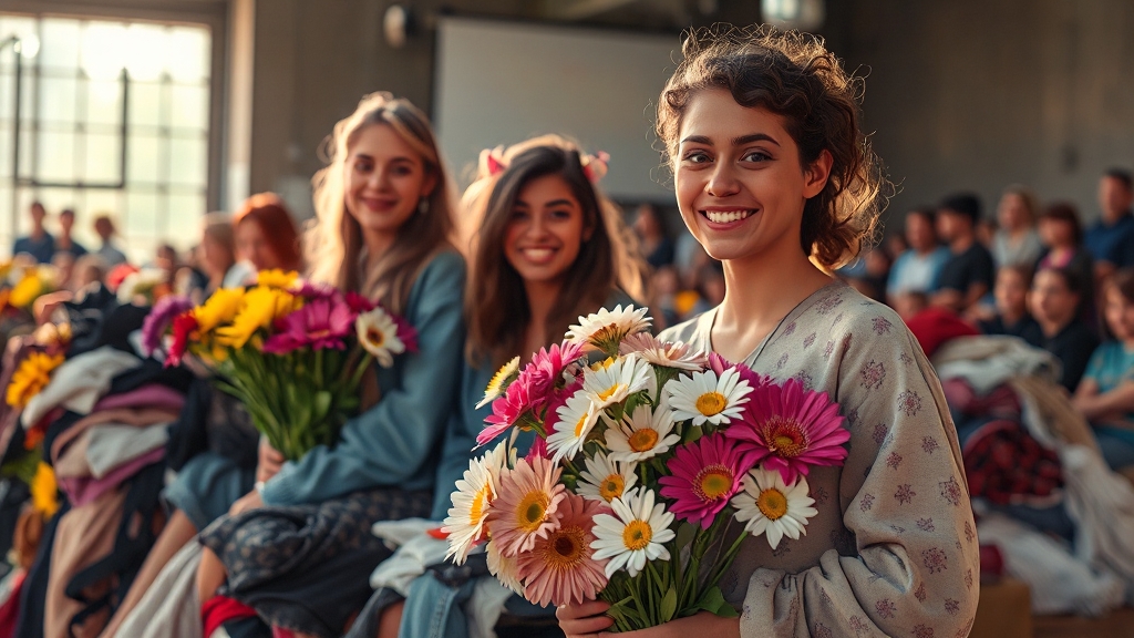 업사이클링 제품 구매 가이드: 브랜드 및 행사 정보 (realistic 스타일)