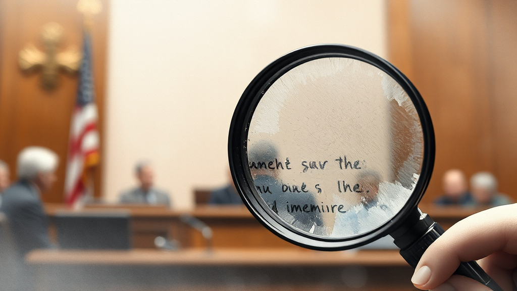 홍장원 메모: 자필 vs 보좌관 메모 (watercolor 스타일)