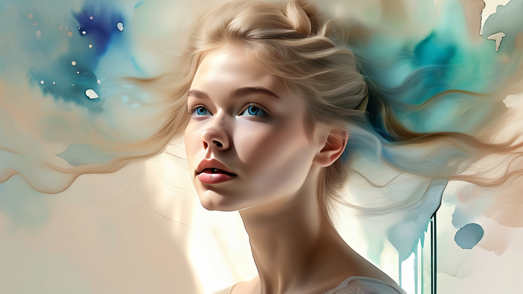 이번 사건이 AI 산업에 미치는 영향 (watercolor 스타일)