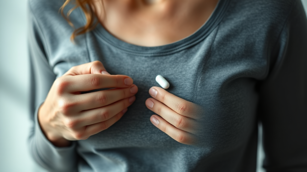 위고비 부작용 및 주의사항 (realistic 스타일)