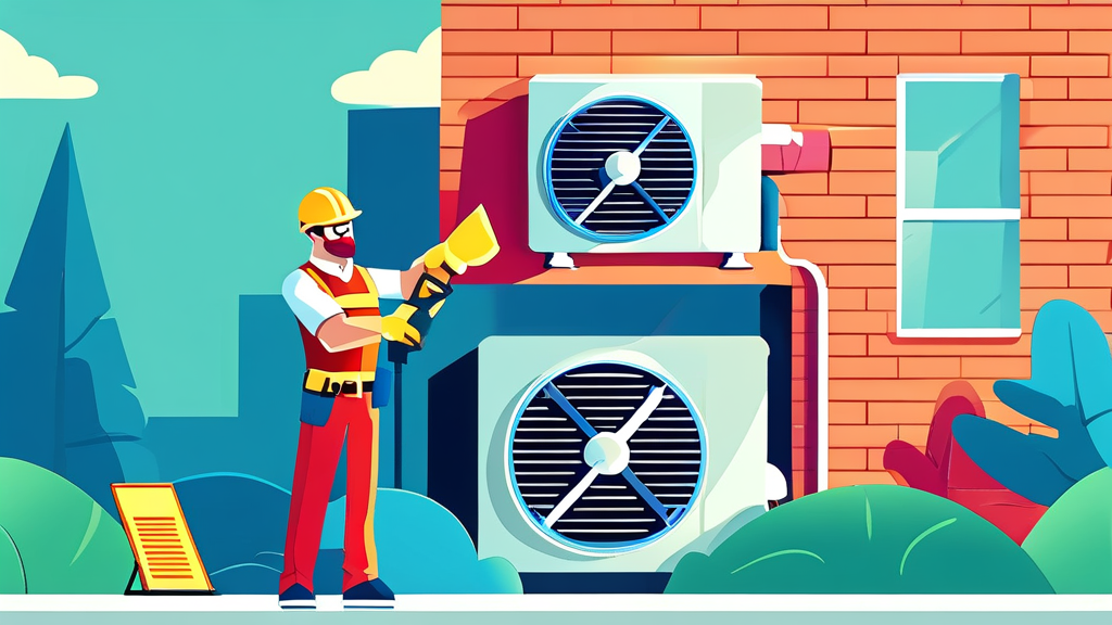 에어컨 이전 설치 시 발생할 수 있는 추가 비용 (cartoon 스타일)