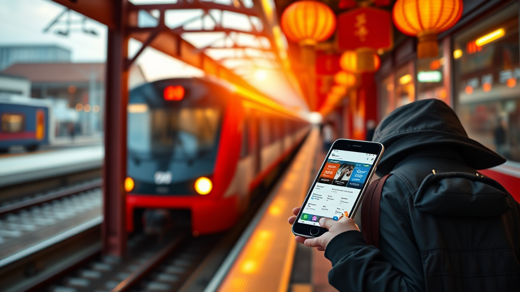 설 기차표 예매 전 체크리스트 (realistic 스타일)