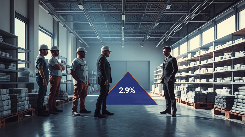 최저임금 인상률 배경 (realistic 스타일)