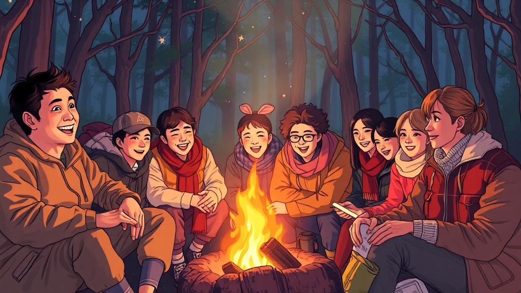 캠프 프로그램 미리보기 (illustration 스타일)
