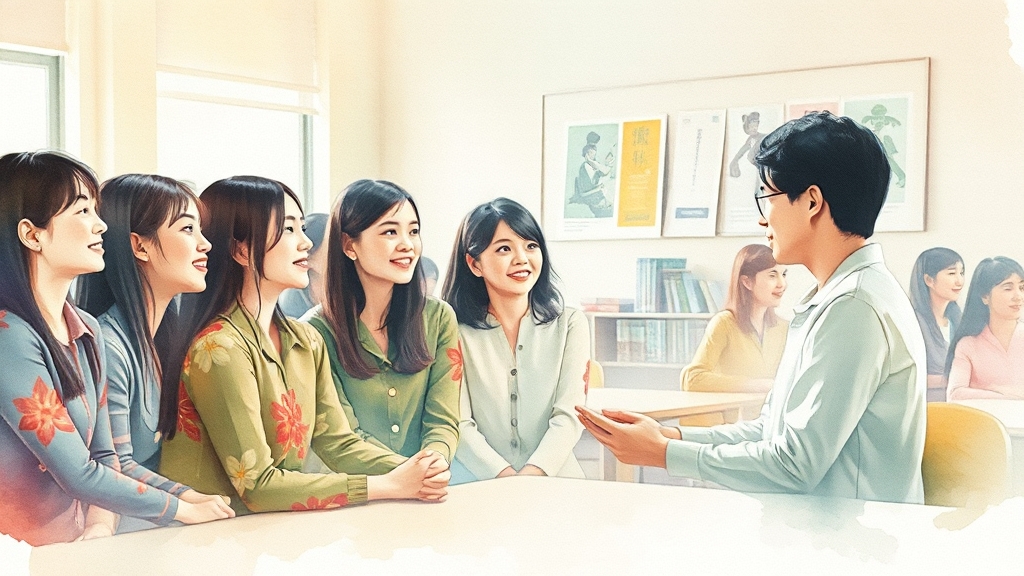 베트남어 학습자를 위한 팁 (watercolor 스타일)