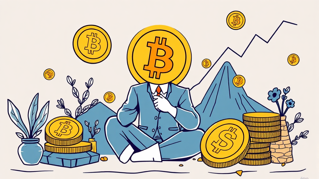 투자 전략 및 리스크 관리 (illustration 스타일)