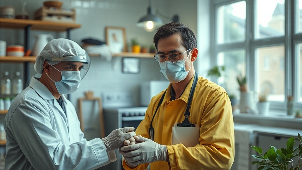 바퀴벌레 퇴치 성공 사례 및 조언 (realistic 스타일)