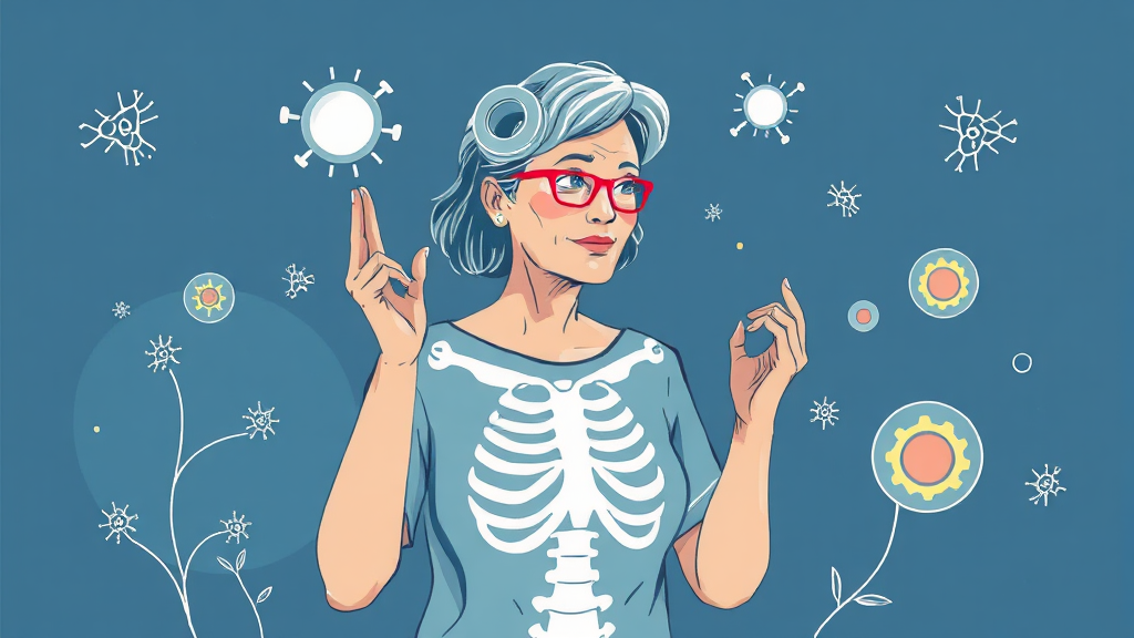 센트룸 실버 우먼: 50대 여성 맞춤 설계 (illustration 스타일)