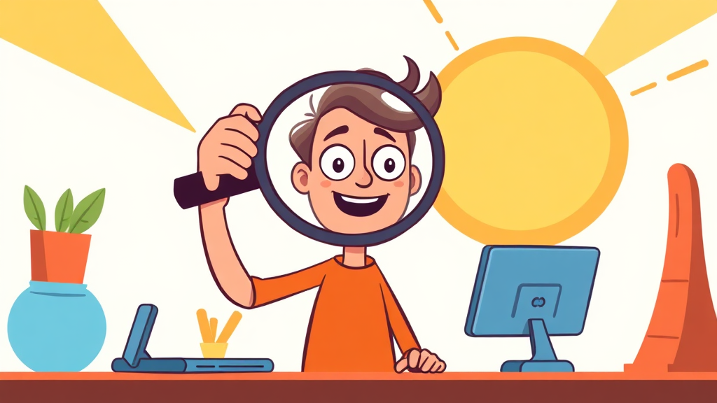 키워드 분석 및 선정 전략 (cartoon 스타일)