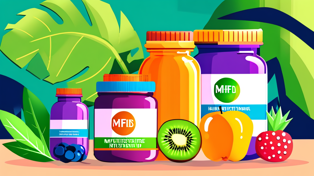 다이어트 보조제, 이것만은 꼭 알아두세요! (cartoon 스타일)