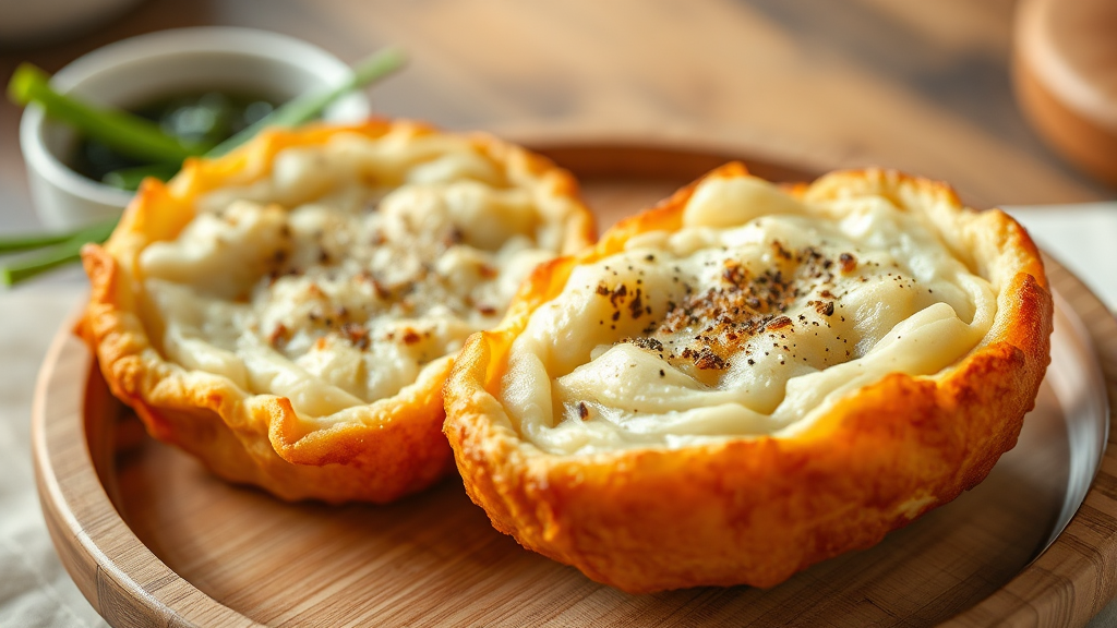 성심당의 시작: 튀김소보로와 부추빵의 명성 (realistic 스타일)