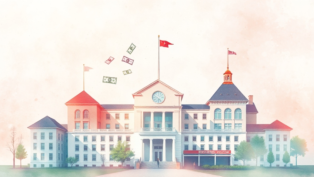 특목고 학비 정보 및 재정 지원 (watercolor 스타일)