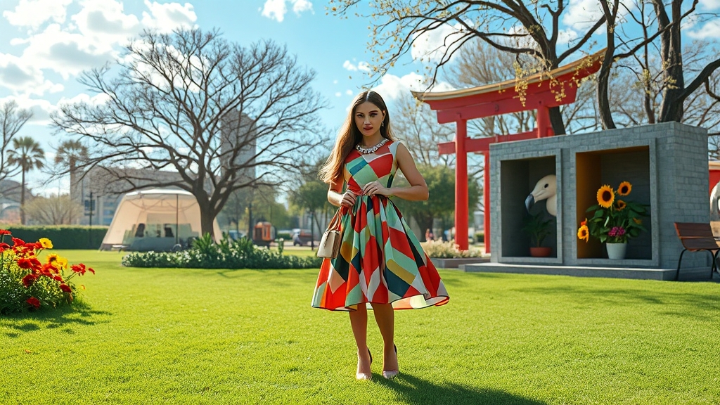 OOTD 활용법: 스타일 공유 및 센스 향상 (realistic 스타일)