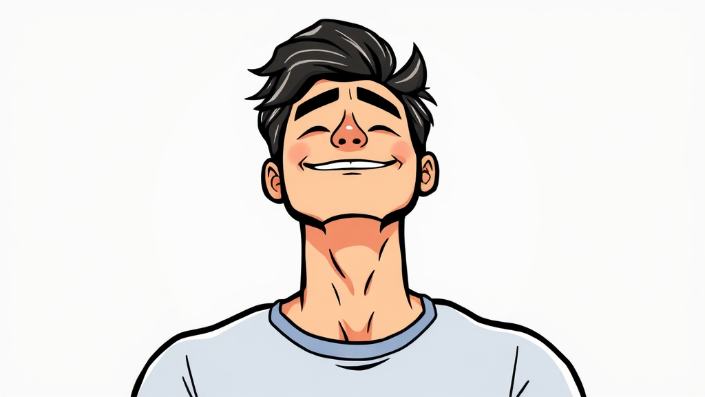 건강한 목, 지금부터! (cartoon 스타일)