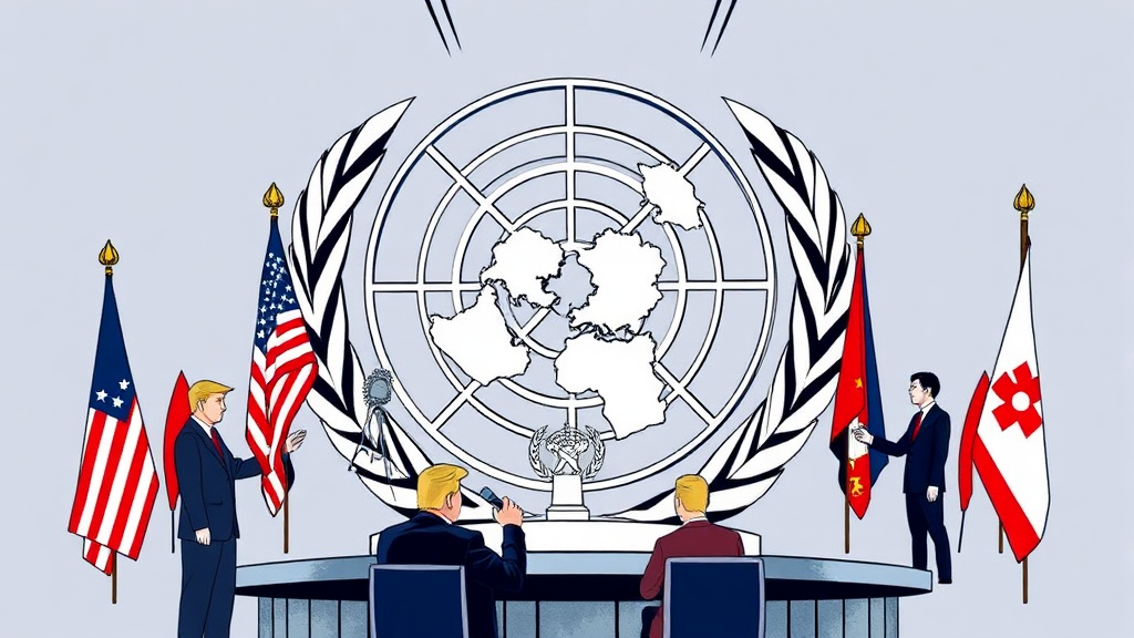 국제 주요 뉴스 (illustration 스타일)