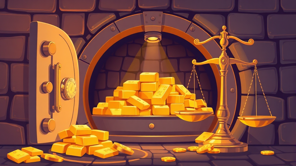 KRX 금현물 계좌 활용 전략 (illustration 스타일)