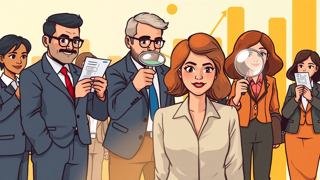 기업과 근로자의 맞춤형 준비 전략 (cartoon 스타일)