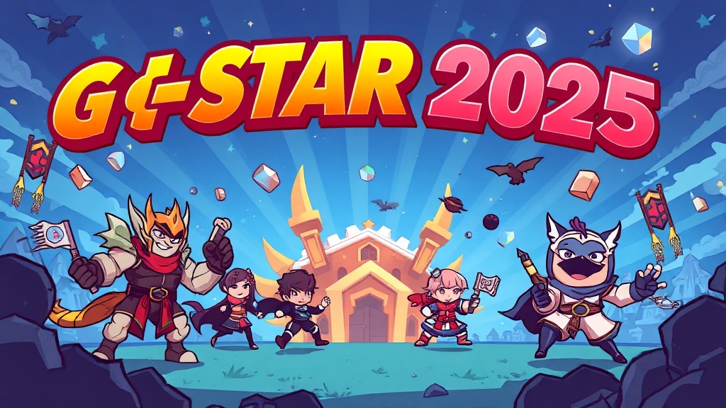 주요 게임사 신작 라인업 공개! (cartoon 스타일)