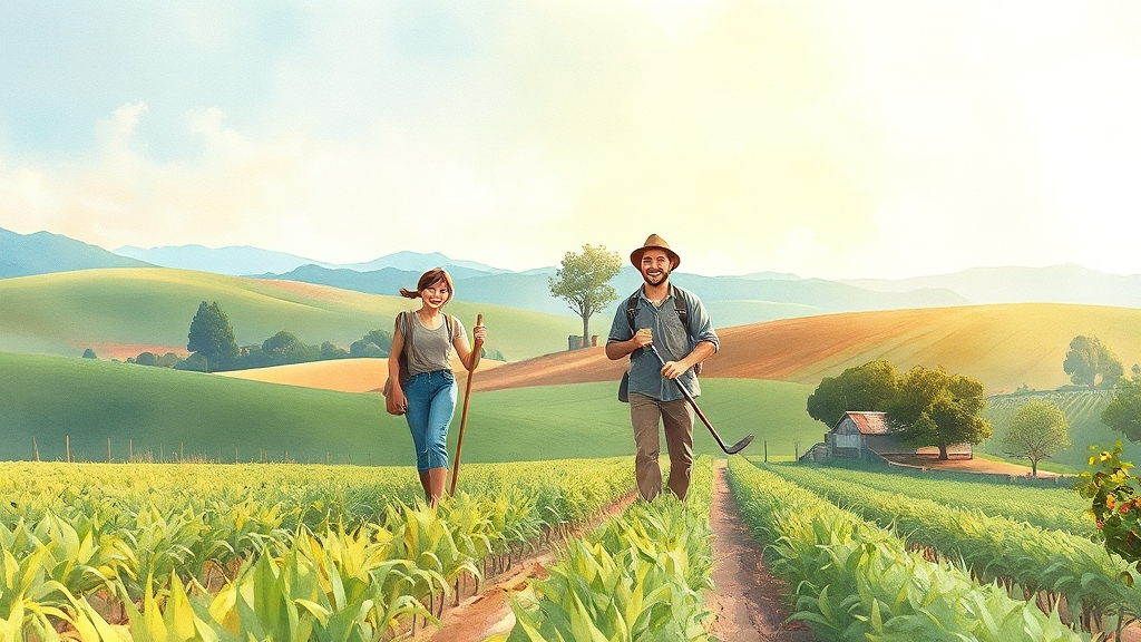 기회소득, 왜 중요할까요? (watercolor 스타일)