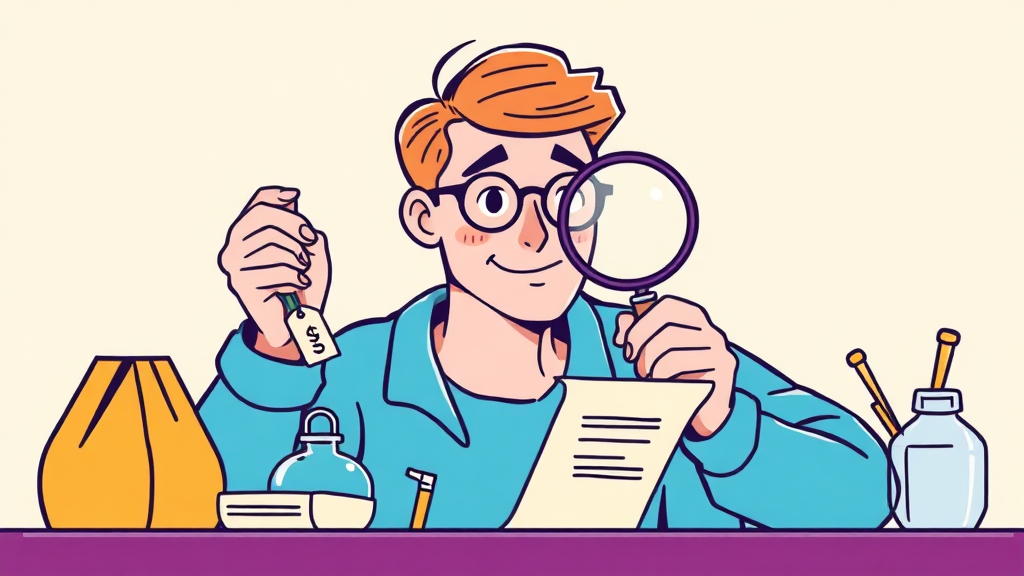 상품 품질, 가격 경쟁력 비교 (illustration 스타일)