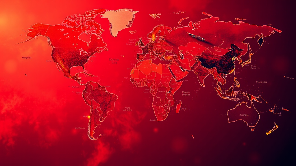 국제 정세 및 외교 관계 (realistic 스타일)