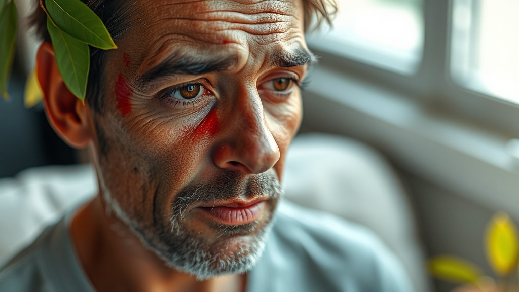 매스틱 유산균 부작용 및 주의사항 (realistic 스타일)