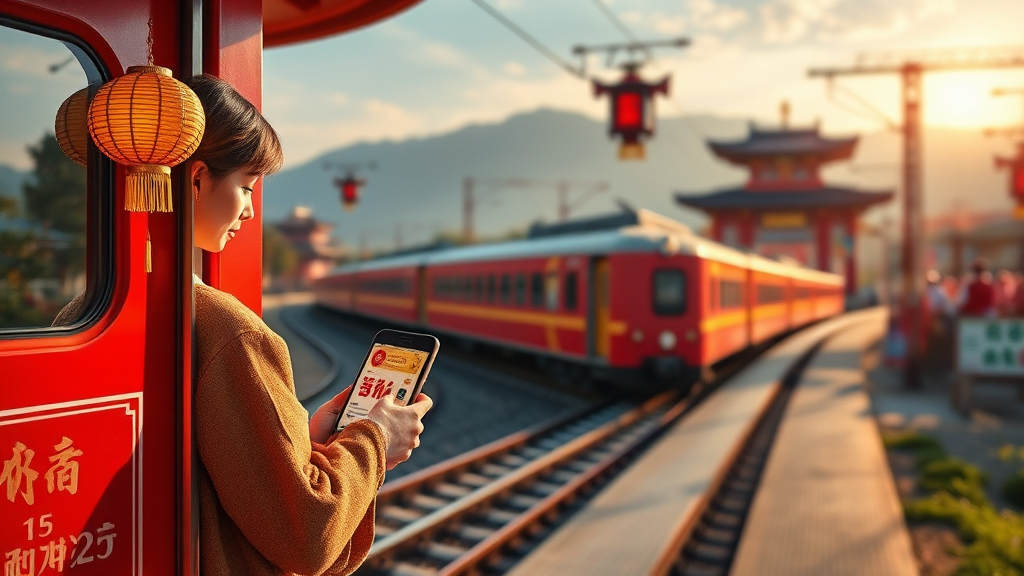 KTX 예매 성공 비법 (realistic 스타일)