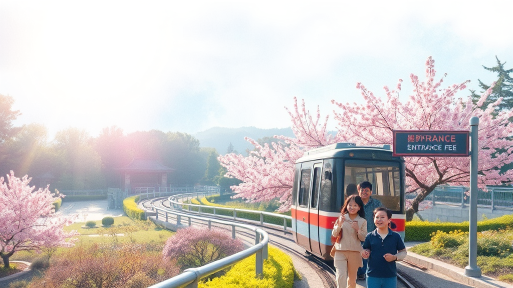 입장료 및 이용 정보 (watercolor 스타일)