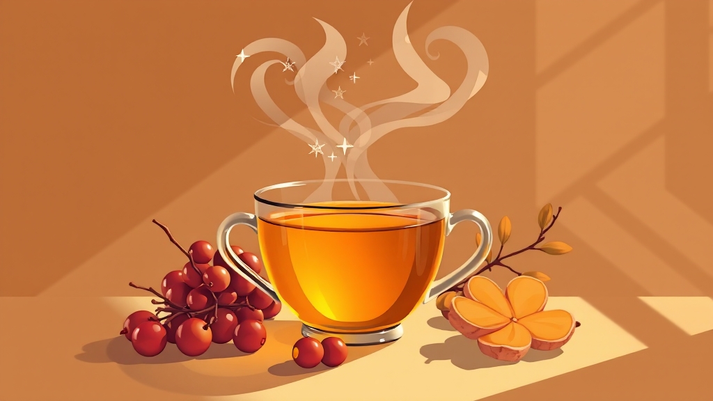 황기 섭취 방법 (illustration 스타일)