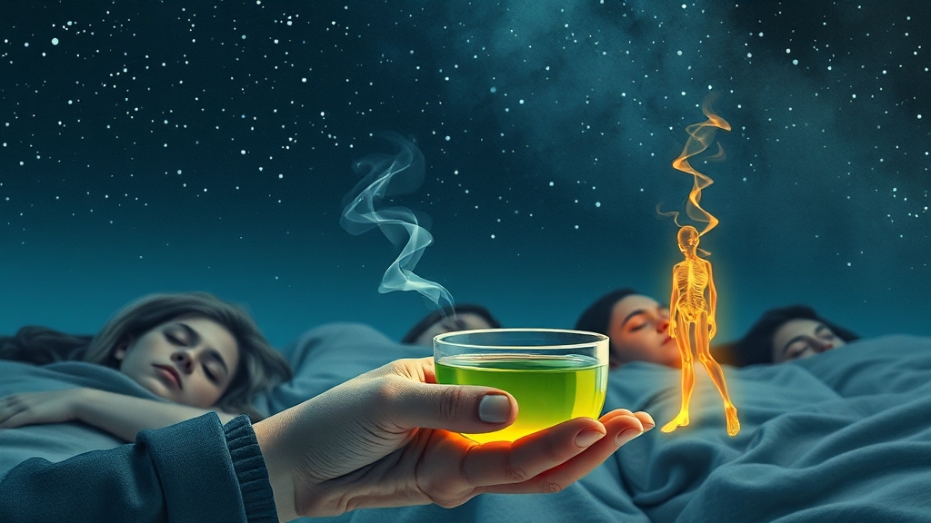 수면 습관 개선 효과 (realistic 스타일)